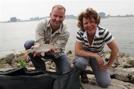 Juul en Karin met Barbeel