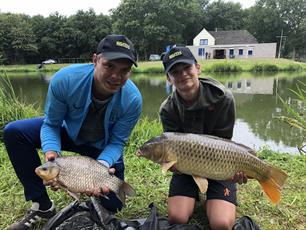 Karper jeugd koppelwedstrijd in Nijmegen