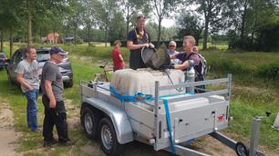 Reddingsacties voor vis gestart